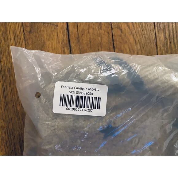 SHIPS IN 24 HRS Taylor Swift FEARLESS CARDIGAN In Hand Brand New LARGE - Picture 8 of 8